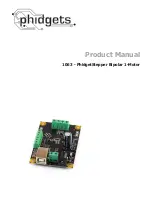 Предварительный просмотр 1 страницы Phidgets 1063 Product Manual