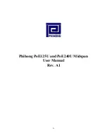 Phihong POE125U User Manual preview