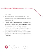 Предварительный просмотр 5 страницы Phil & Teds Sport Instructions Manual