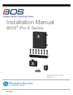 Предварительный просмотр 1 страницы Philadelphia Scientific BOS-CB6700 Installation Manual