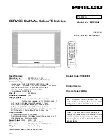 Philco 113020208 Service Manual preview