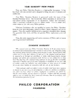 Preview for 11 page of Philco 49-1040 Instructions Manual