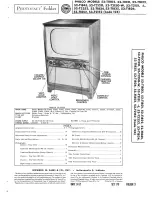 Philco 52-T1821 Service Manual предпросмотр