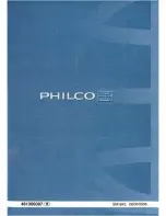 Предварительный просмотр 20 страницы Philco AB600TX Operation Manual