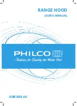 Philco ANKARA 60 User Manual preview