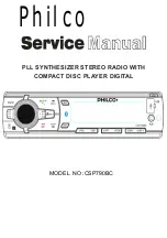 Philco CSP790BC Service Manual предпросмотр