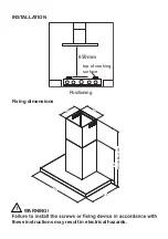 Предварительный просмотр 1 страницы Philco GH609 Installation Instructions Manual