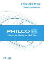 Philco PC 1652 Owner'S Manual preview