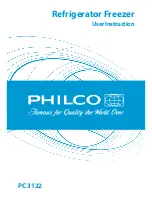 Предварительный просмотр 1 страницы Philco PC 3122 User Instruction