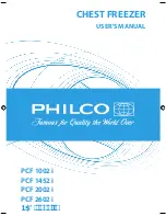 Предварительный просмотр 1 страницы Philco PCF 1002 i User Manual