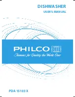 Philco PDA 15103 X User Manual preview