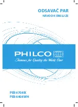 Preview for 19 page of Philco PEB 6408WH User Manual