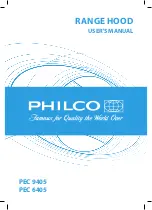 Предварительный просмотр 1 страницы Philco PEC 6405 User Manual