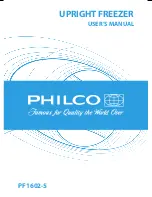 Preview for 1 page of Philco PF 1602-5 User Manual