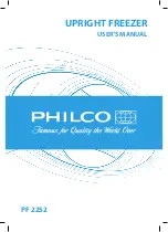 Philco PF 2252 User Manual preview