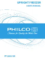 Philco PF 2602 NX User Manual preview