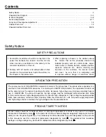 Preview for 2 page of Philco PF2118 Service Manual