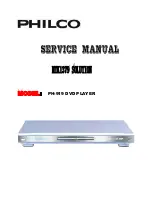 Предварительный просмотр 1 страницы Philco PH-919 Service Manual