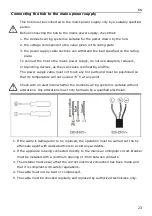 Предварительный просмотр 23 страницы Philco PH2740IC Instruction Manual / Installation Manual