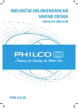 Предварительный просмотр 21 страницы Philco PHD 3212C User Manual