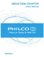 Preview for 1 page of Philco PHD 647 User Manual