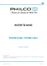 Предварительный просмотр 23 страницы Philco PHHM 5300 User Manual