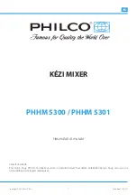 Предварительный просмотр 43 страницы Philco PHHM 5300 User Manual