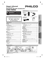 Philco Philco CDV210HH8 Owner'S Manual preview