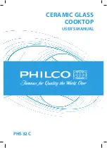 Предварительный просмотр 1 страницы Philco PHS 32 C User Manual