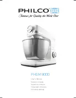 Philco PHSM 9000 User Manual preview