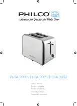 Preview for 1 page of Philco PHTA 3000 User Manual