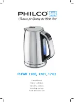 Philco PHWK 1700 User Manual предпросмотр