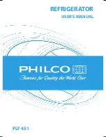 Philco PLF 451 User Manual preview