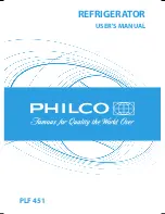 Preview for 1 page of Philco PLF 451 User Manual