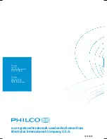 Preview for 84 page of Philco PLS 1040 User Manual