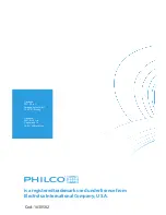 Preview for 44 page of Philco PMDI 32 User Manual