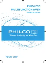 Preview for 1 page of Philco POC 19 STXP User Manual