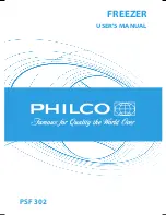 Предварительный просмотр 1 страницы Philco PSF 302 User Manual