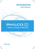 Предварительный просмотр 1 страницы Philco PSL 441 User Manual