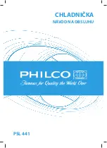 Предварительный просмотр 41 страницы Philco PSL 441 User Manual