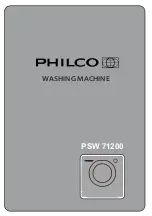 Предварительный просмотр 1 страницы Philco PSW 71200 Manual