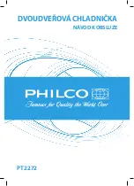 Предварительный просмотр 25 страницы Philco PT 2272 User Manual