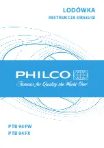 Предварительный просмотр 88 страницы Philco PTB 94 FW Manual