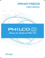 Philco PTF 802 User Manual предпросмотр