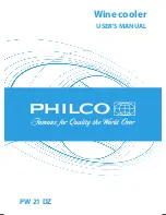 Philco PW 21 DZ User Manual preview