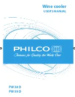 Preview for 1 page of Philco PW 38 D User Manual