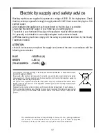 Предварительный просмотр 33 страницы Philco PWD 12SN User Manual