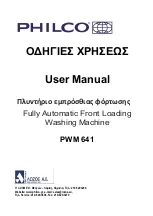 Philco PWM 641 User Manual предпросмотр