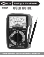 Philex 83005R User Manual preview