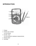 Preview for 4 page of Philex 83005R User Manual